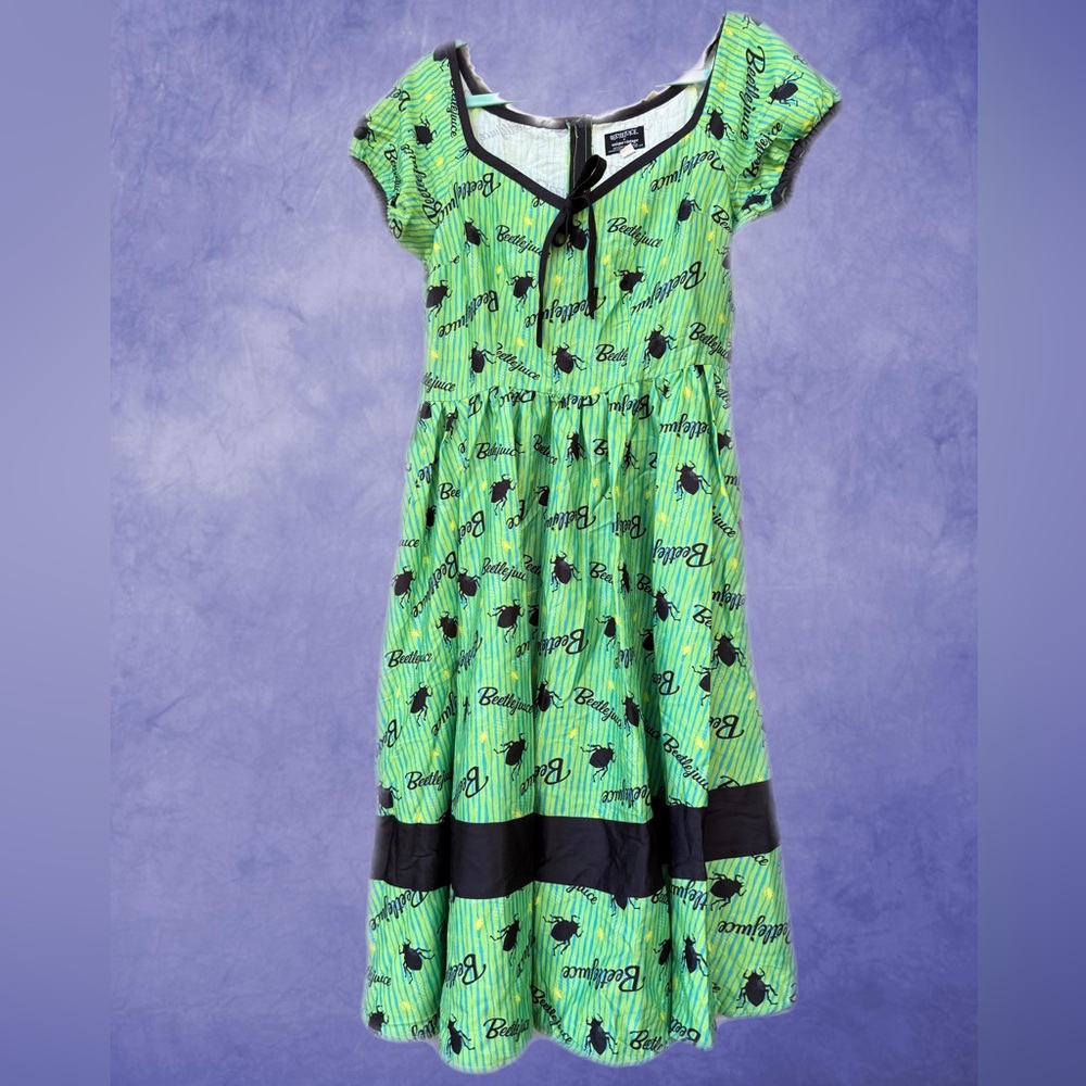 Unique Vintage Beetlejuice Retro Dress